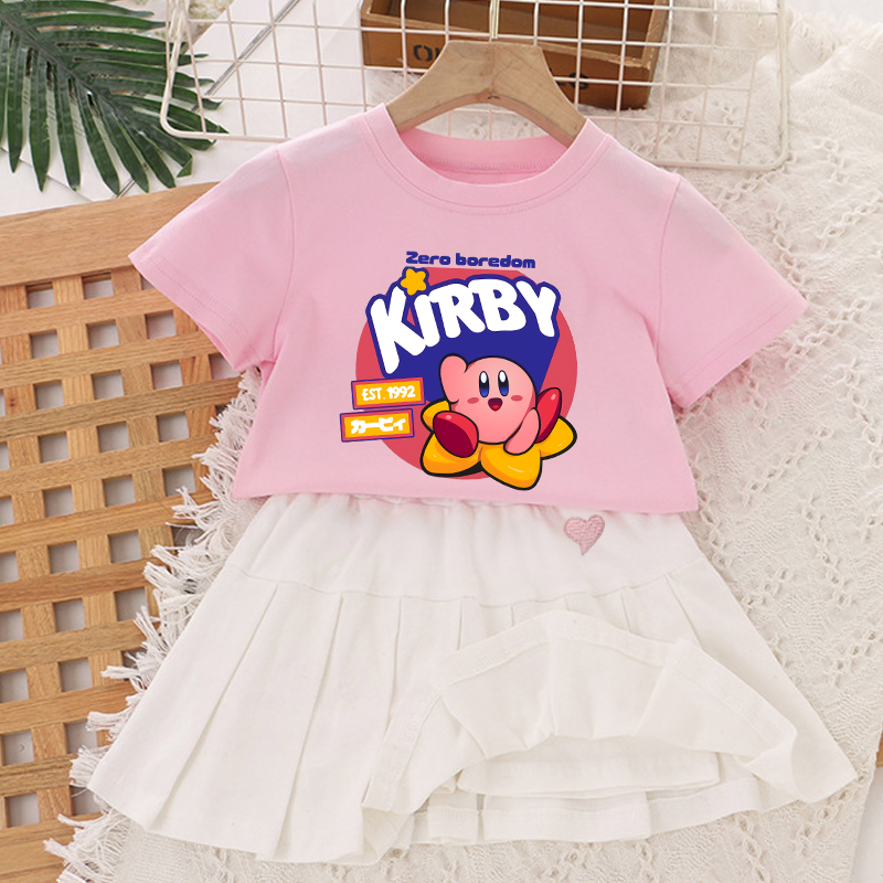 Kirbys T-shirt Skirts Set Cute - Model Kit Kirby recensie en prijs