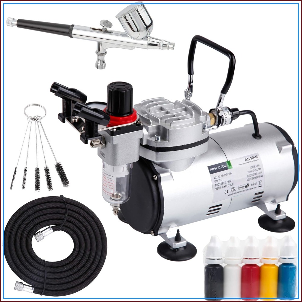 Airbrush Kit with Compressor A - Model Kit Hobby recensie en prijs