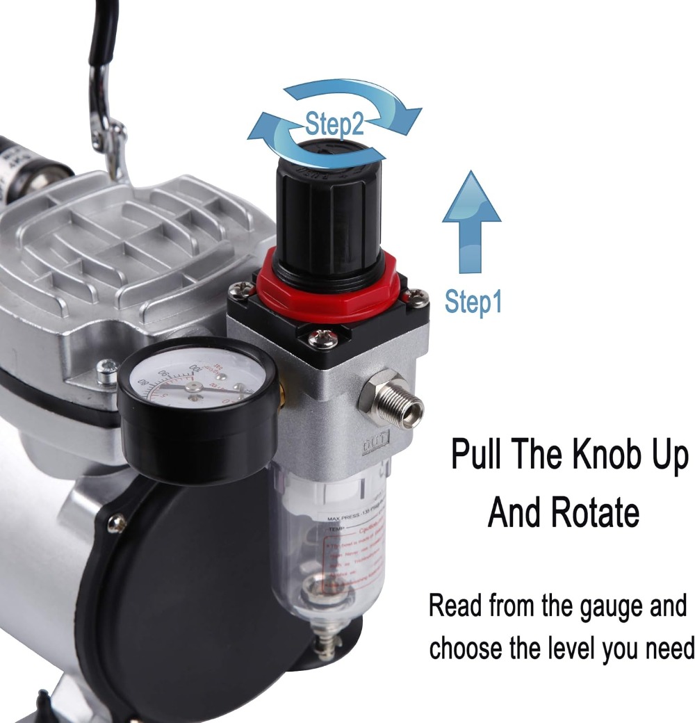Airbrush Kit with Compressor A - Model Kit Hobby recensie en prijs