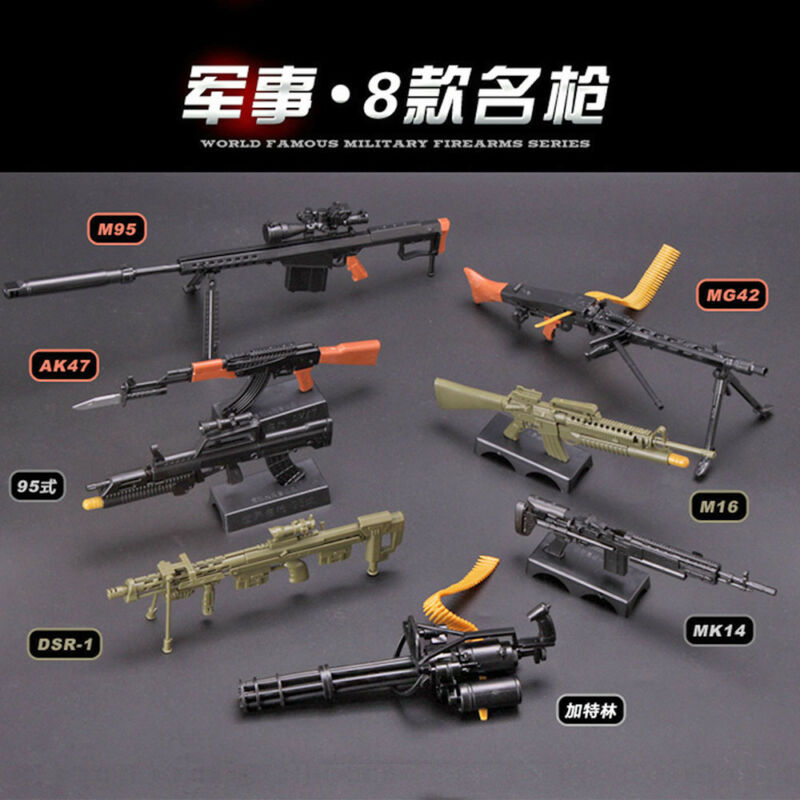 1/6 Scale Gatling M134 Barrett - Model Kit Weapons recensie en prijs