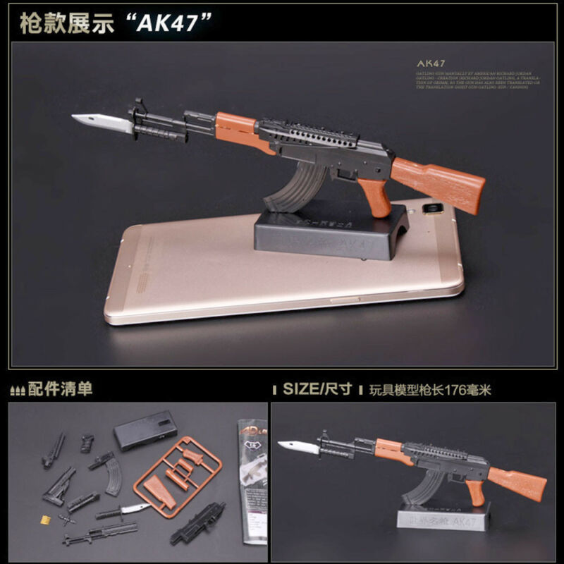 1/6 Scale Gatling M134 Barrett - Model Kit Weapons recensie en prijs