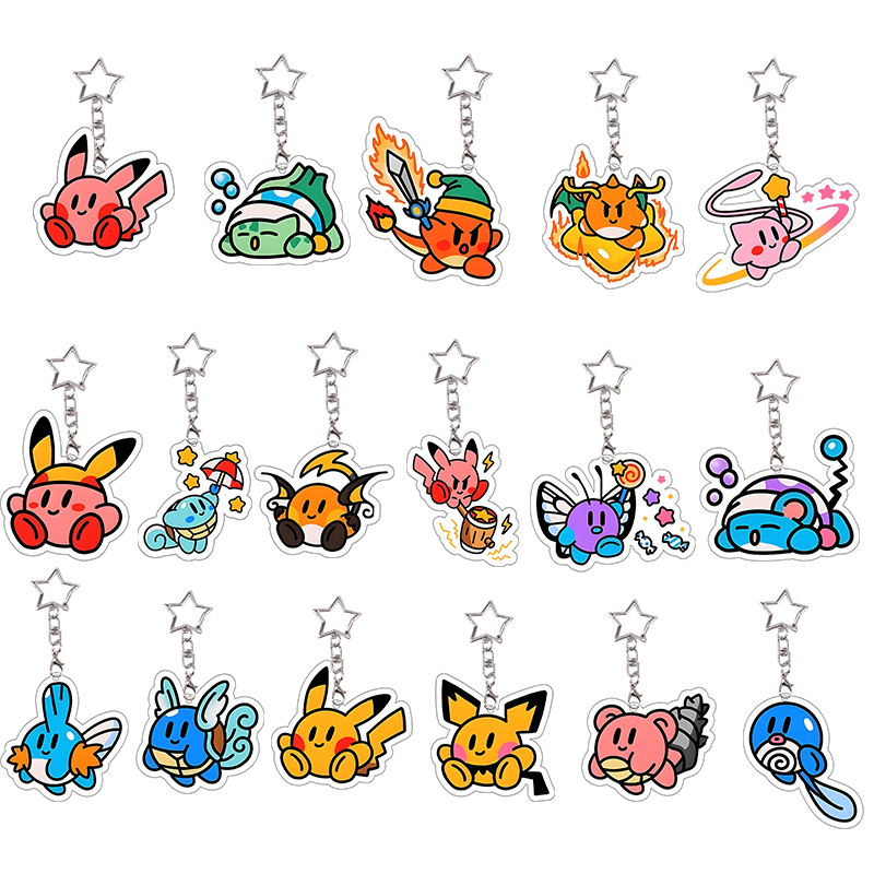 6 Set Charmander Acrylic Keych - Model Kit Kirby recensie en prijs