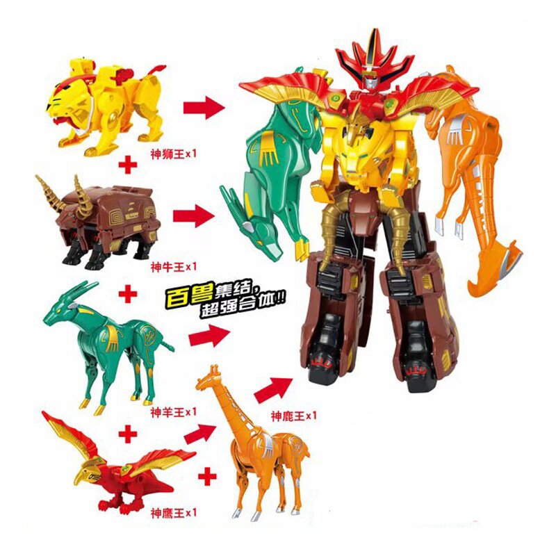 Transforming 5 In 1 Robot Beas - Model Kit Megazord recensie en prijs
