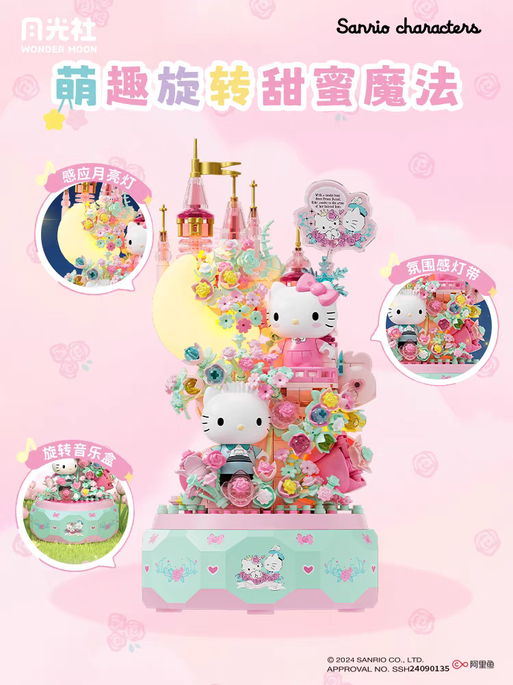 Sanrio Hello Kitty Gemini DIY  - Model Kit For Girls recensie en prijs