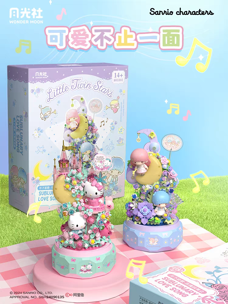 Sanrio Hello Kitty Gemini DIY  - Model Kit For Girls recensie en prijs