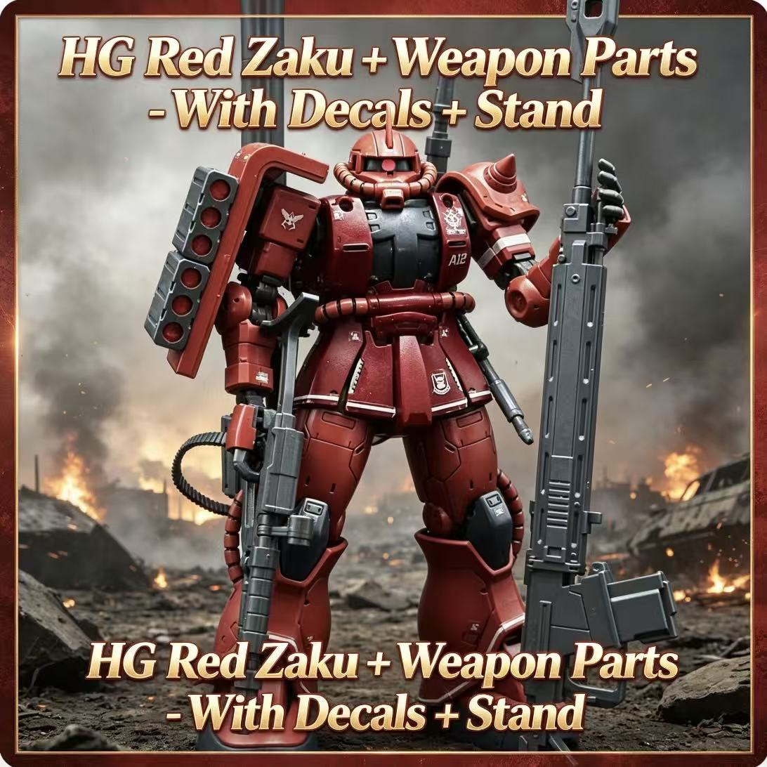 024HG Char's Custom Old Type R - Model Kit Zaku recensie en prijs