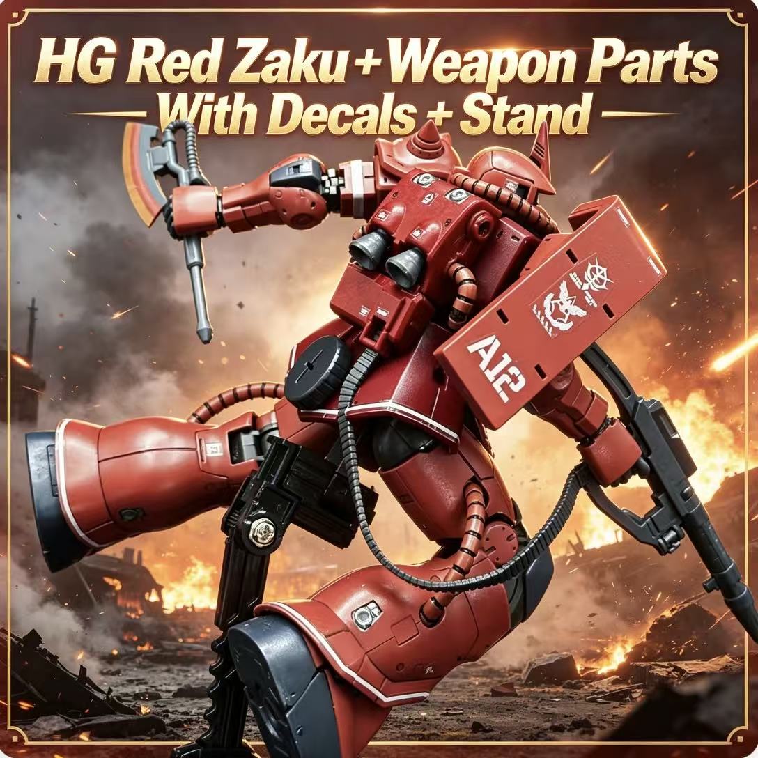 024HG Char's Custom Old Type R - Model Kit Zaku recensie en prijs