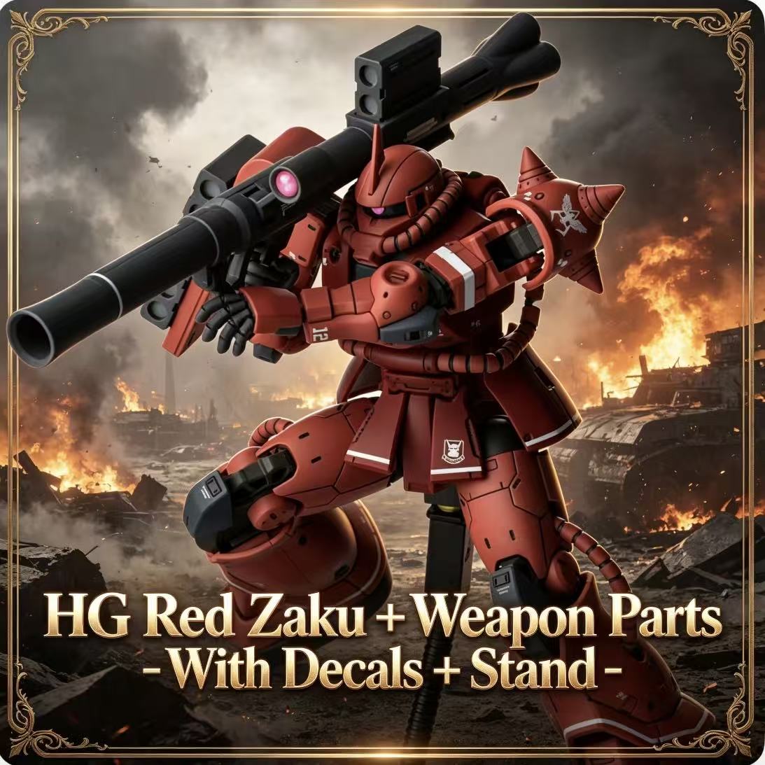 024HG Char's Custom Old Type R - Model Kit Zaku recensie en prijs