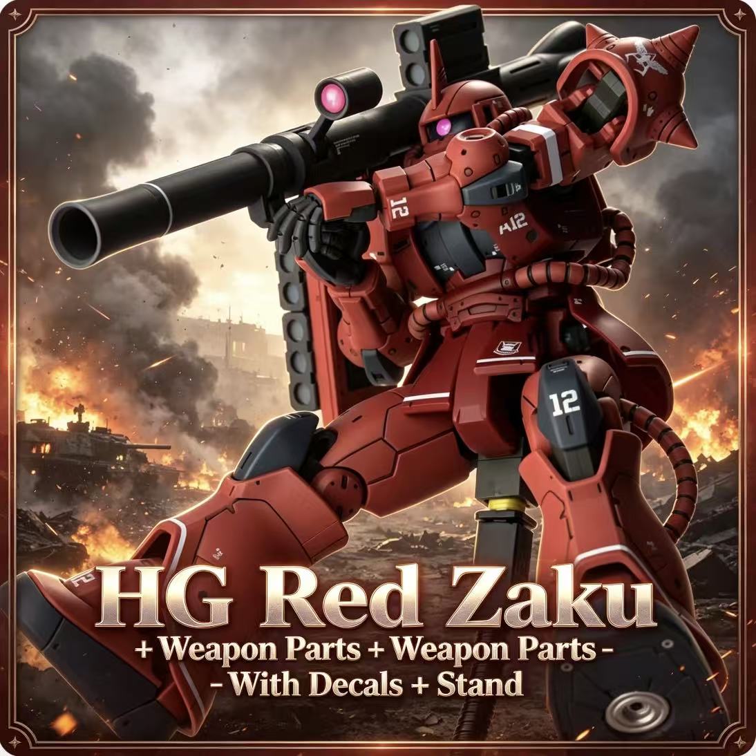 024HG Char's Custom Old Type R - Model Kit Zaku recensie en prijs