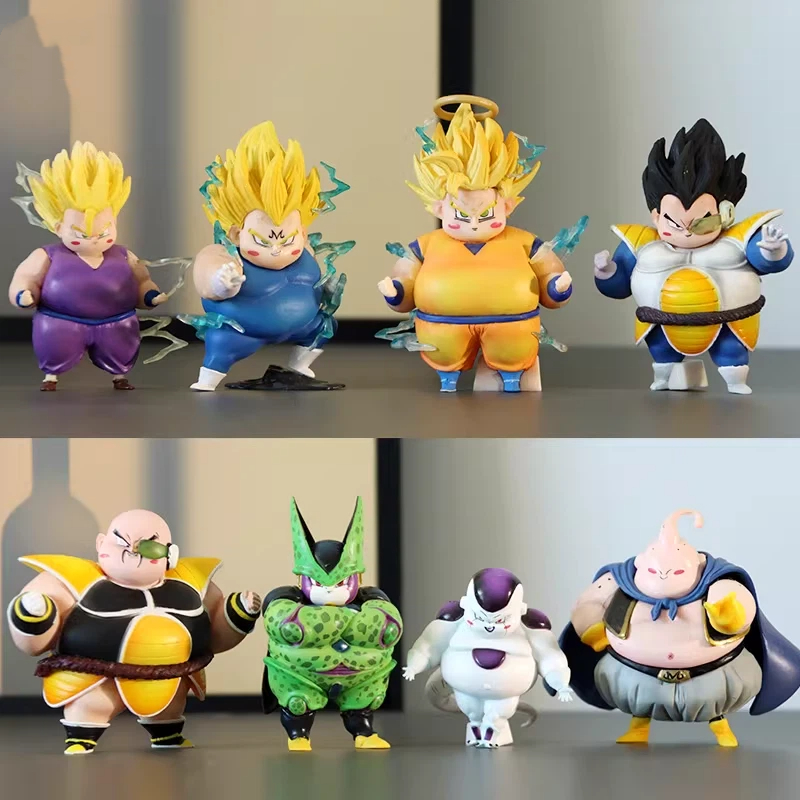 8 Pcs Chubby Dragon Ball Figur - Model Kit Frieza recensie en prijs