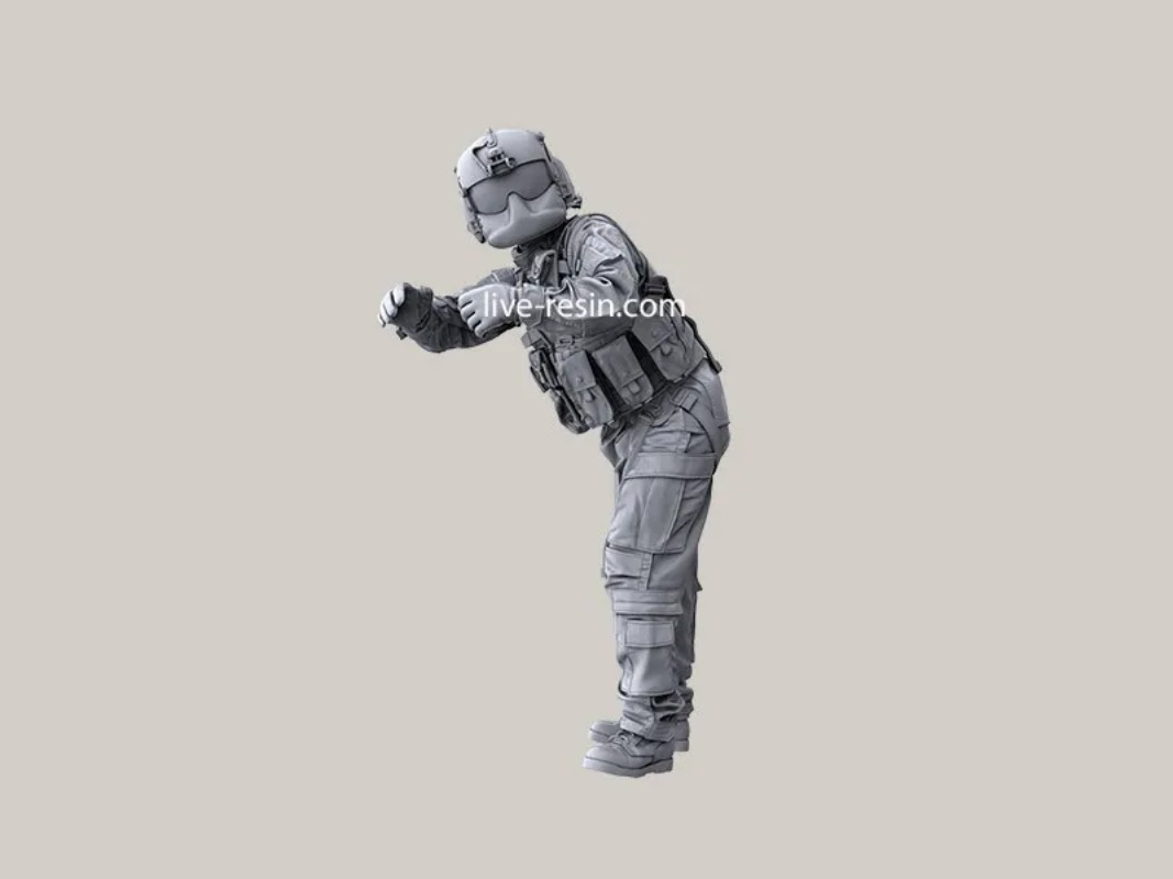 1:35 Die Cast Resin Figure Ass - Model Kit Weapons recensie en prijs