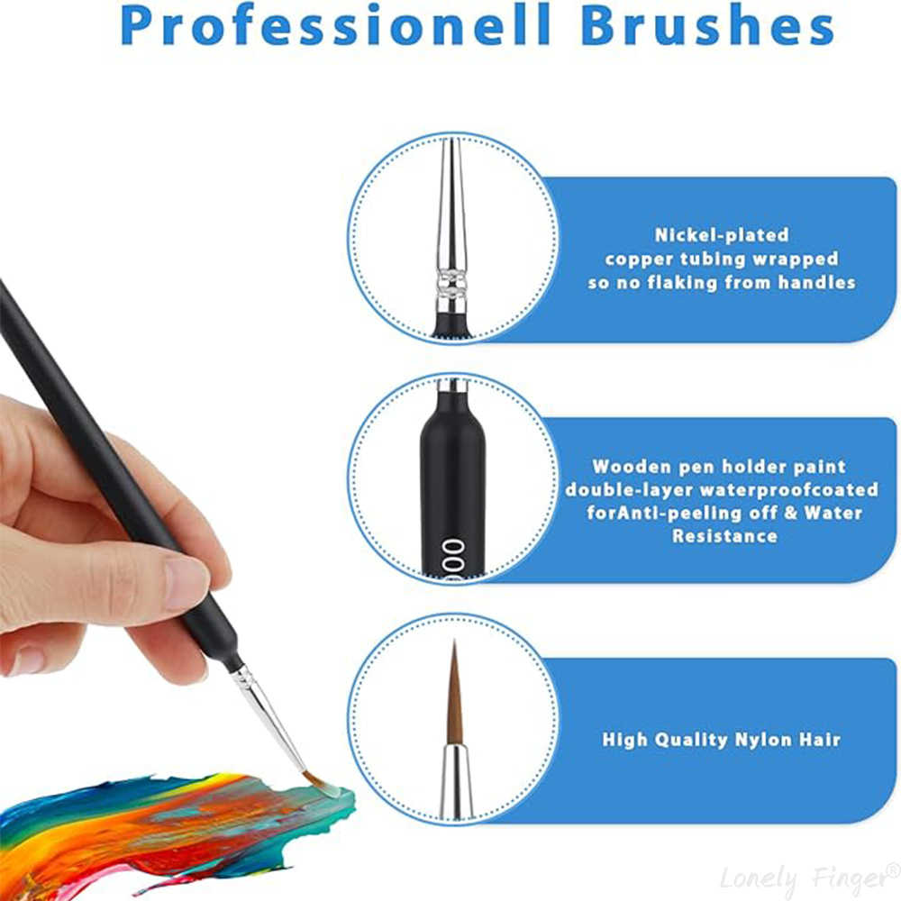 5/11Pcs Paint Brushes Set, Art - Model Kit Paint Set recensie en prijs