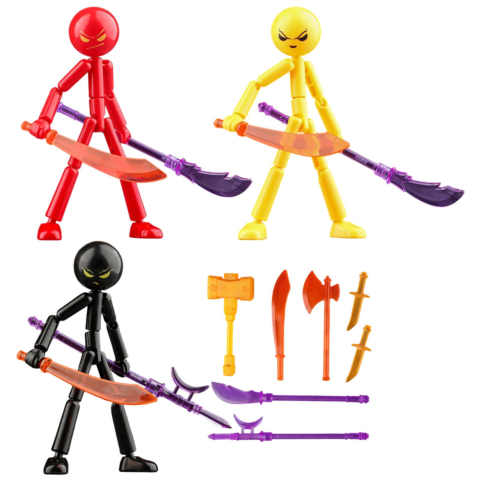 DIY Poseable StickMan Figure K - Model Kit Weapons recensie en prijs