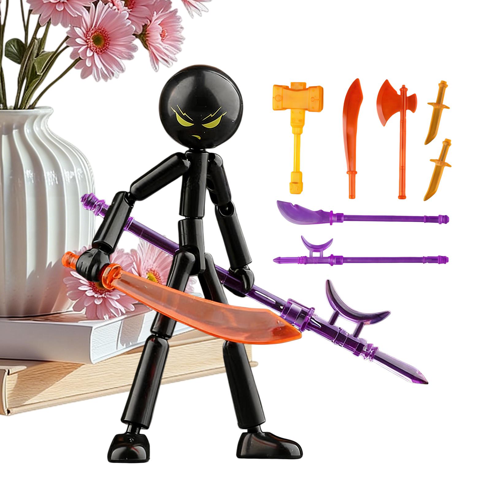 DIY Poseable StickMan Figure K - Model Kit Weapons recensie en prijs