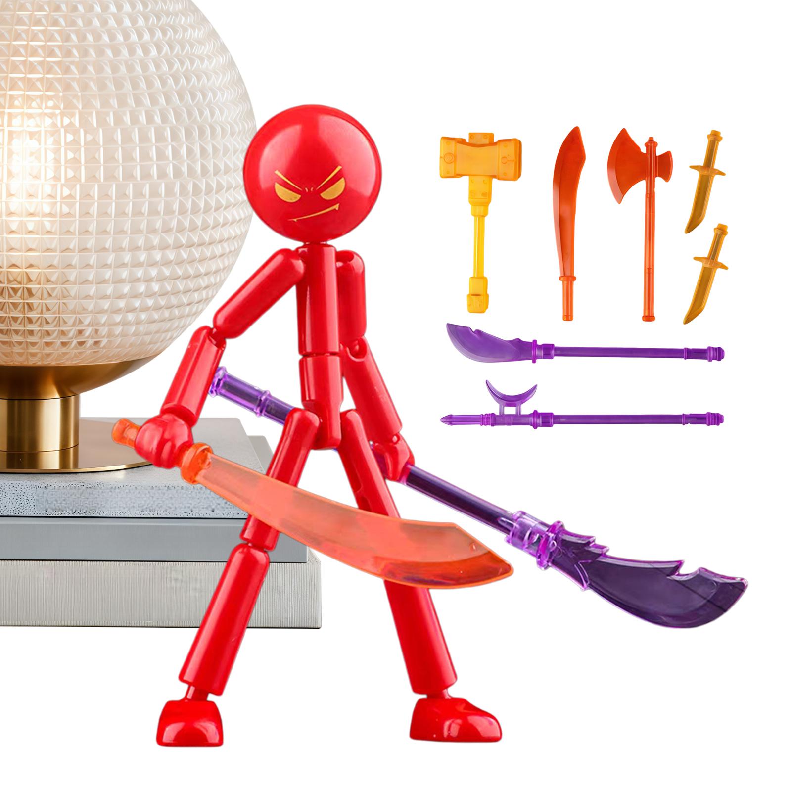DIY Poseable StickMan Figure K - Model Kit Weapons recensie en prijs