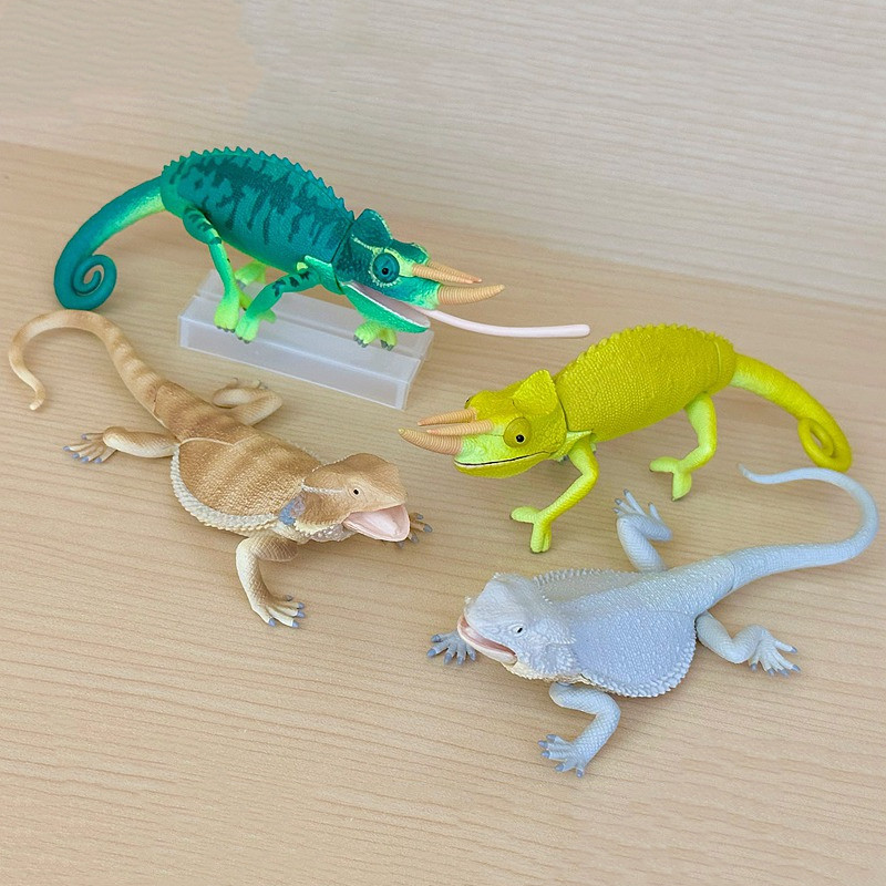 Japanese Bandai Genuine Gacha  - Model Kit Lizard recensie en prijs