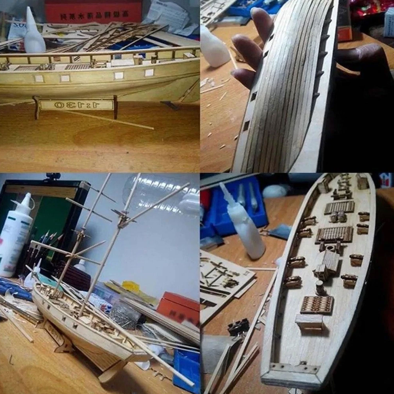 【Halcon Sailboat Wooden Model  - Model Kit Ixchel recensie en prijs