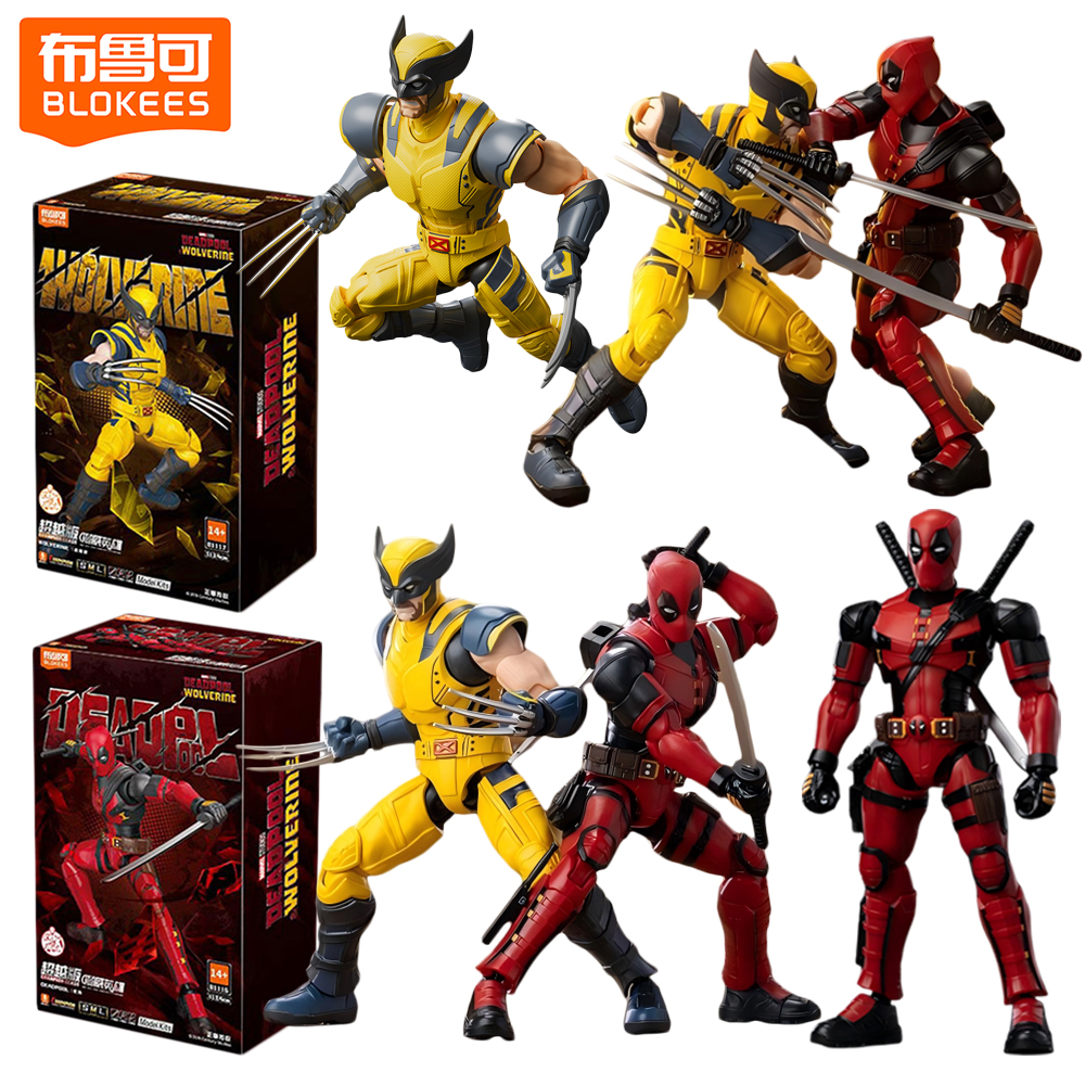 Original Blokees Marvel Action - Model Kit Wolverine recensie en prijs