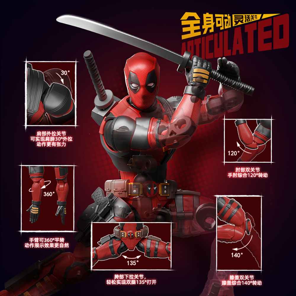 Original Blokees Marvel Action - Model Kit Wolverine recensie en prijs