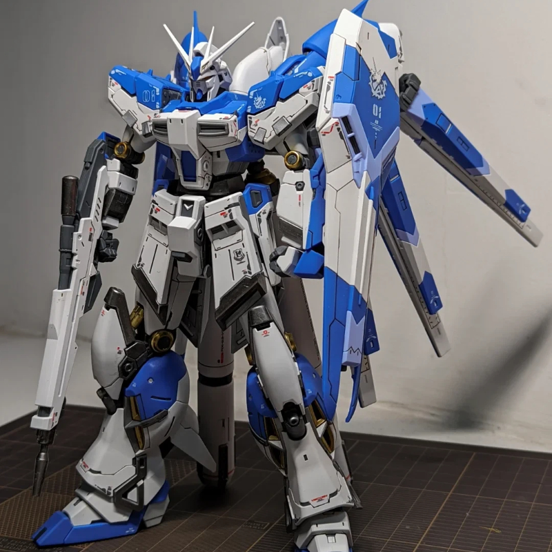 Rg 1/144 Hi-Nu Assembly Model  - Model Kit Water Decal recensie en prijs