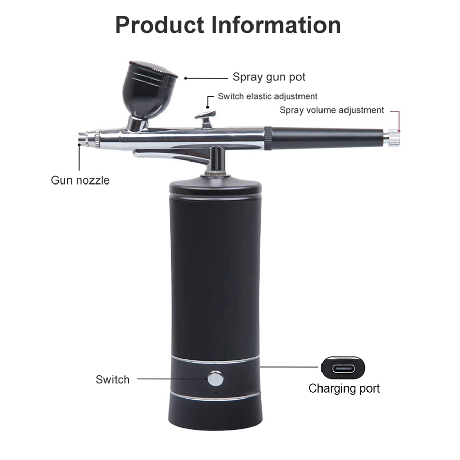 Portable Airbrush Kit With Com - Model Kit Nipper recensie en prijs