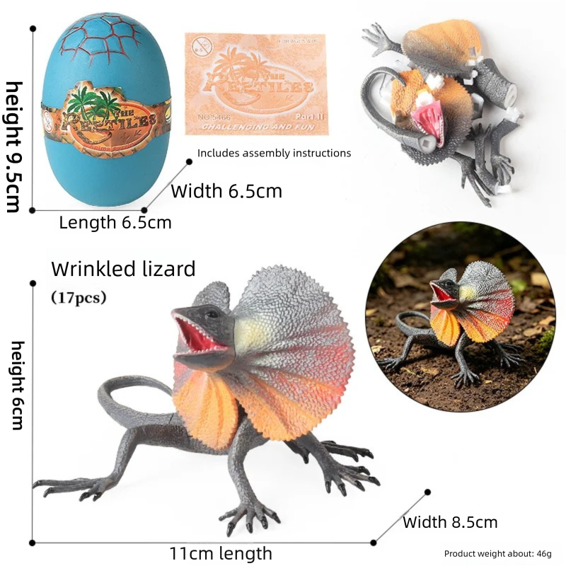 Oenux 4D Assembly Insect Repti - Model Kit Lizard recensie en prijs
