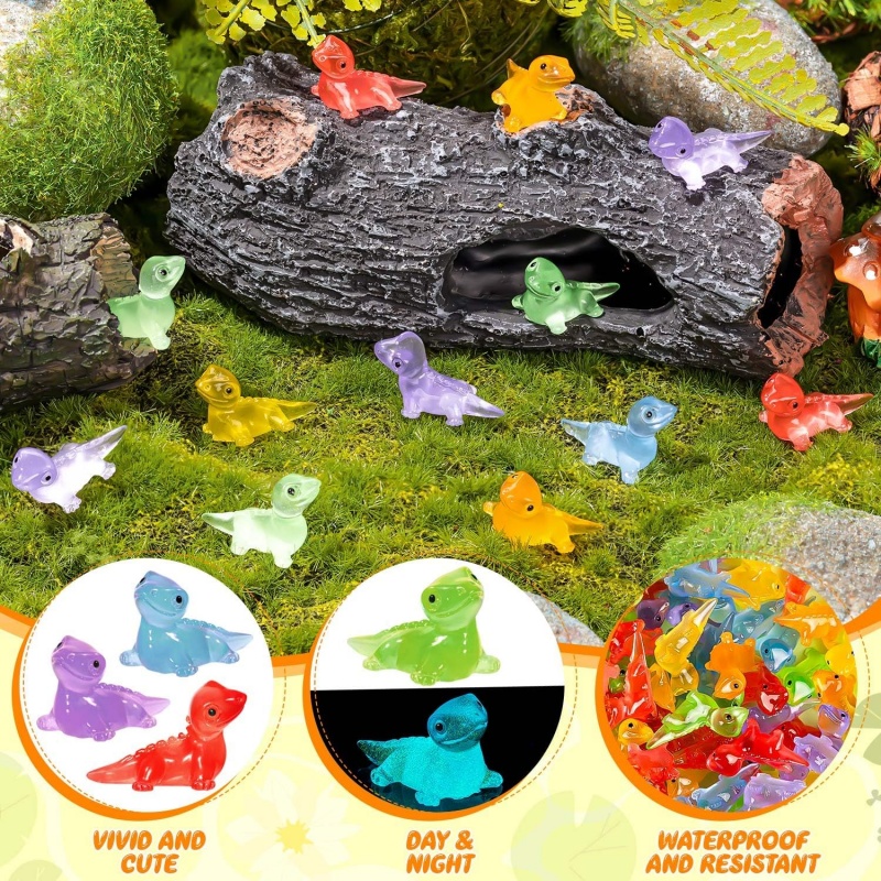 30PCS Mini Lizards Glow At Dar - Model Kit Lizard recensie en prijs