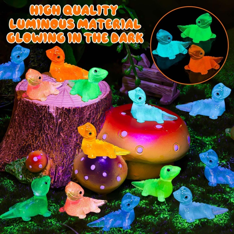 30PCS Mini Lizards Glow At Dar - Model Kit Lizard recensie en prijs