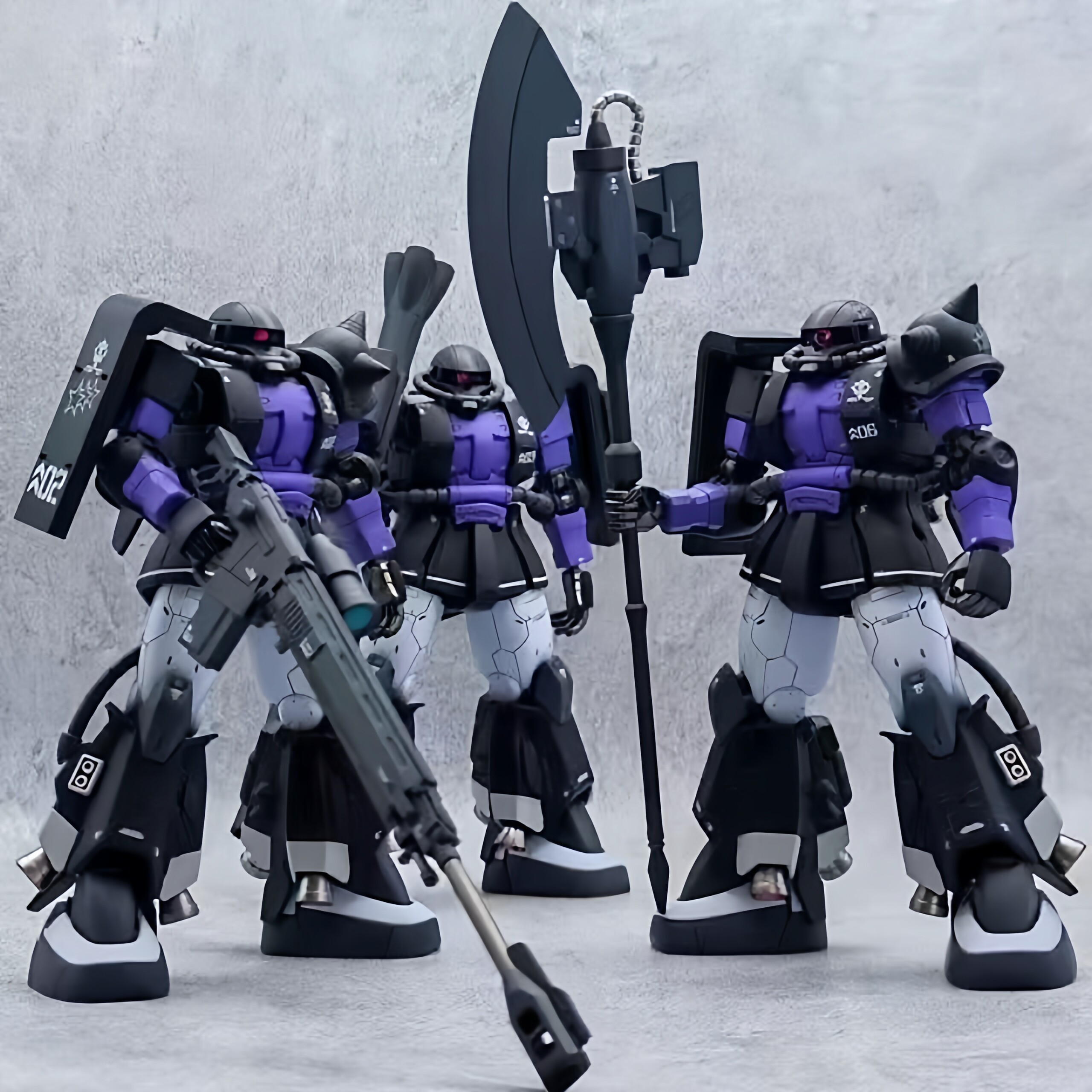 HG 1/144 Scale Black Purple Me - Model Kit Water Decal recensie en prijs