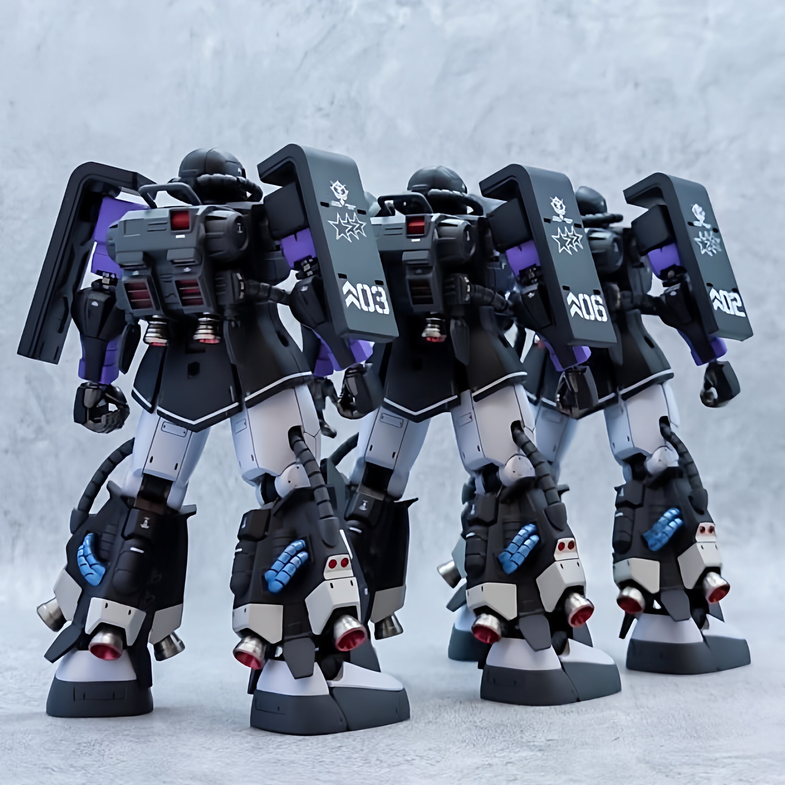 HG 1/144 Scale Black Purple Me - Model Kit Water Decal recensie en prijs