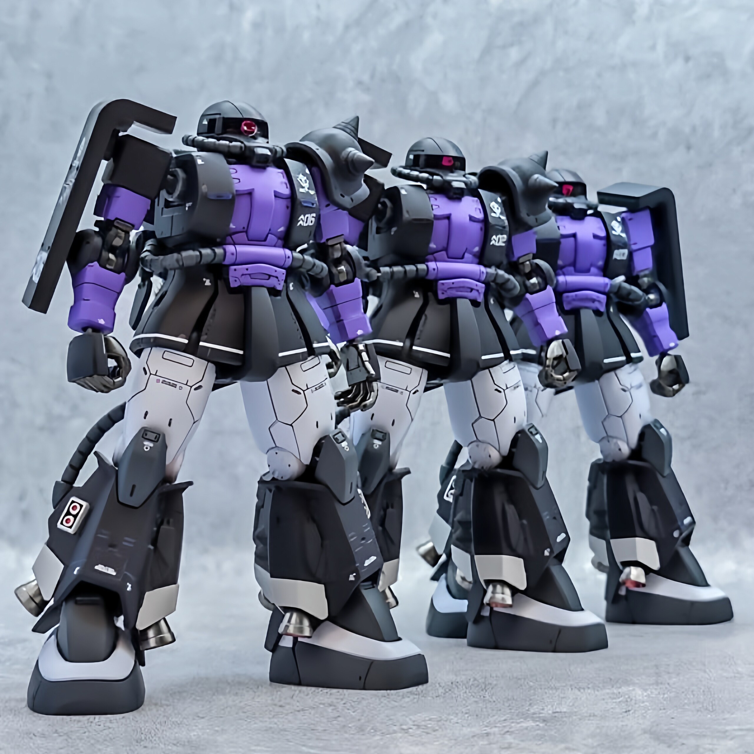 HG 1/144 Scale Black Purple Me - Model Kit Water Decal recensie en prijs