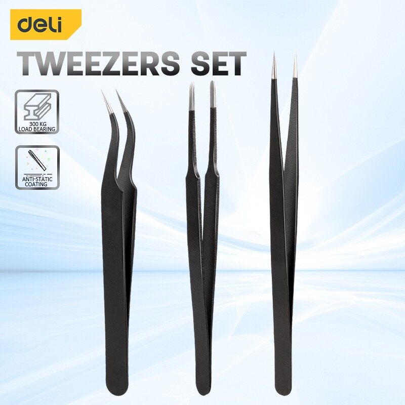 Deli 3PCS Tweezers Set Upgrade - Model Kit Nipper recensie en prijs