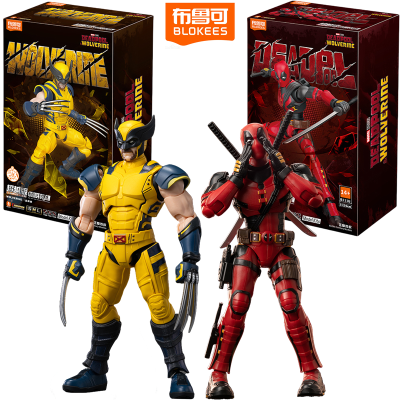 BLOKEES Original 2024 Deadpool - Model Kit Wolverine recensie en prijs